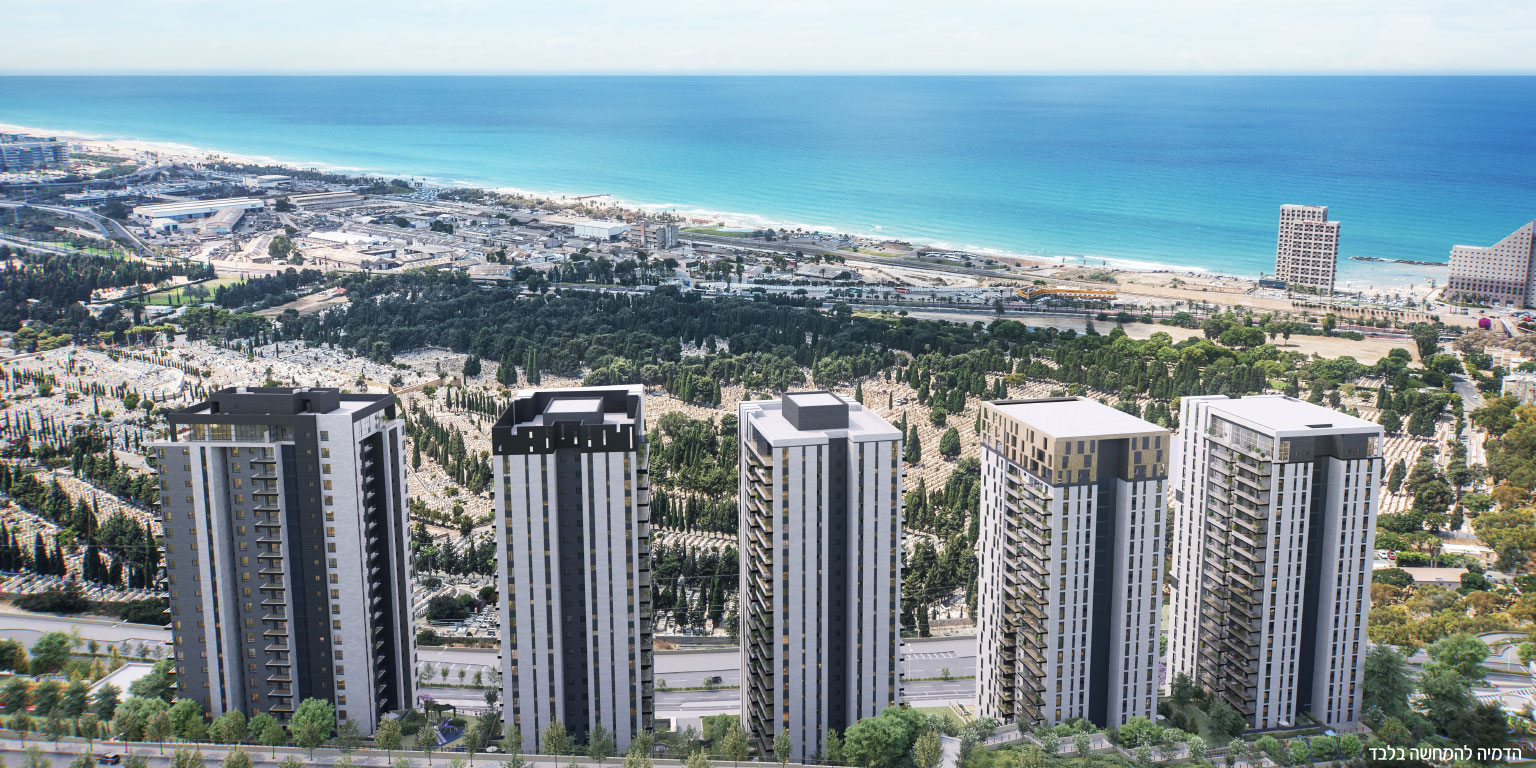 אזורים עיר הים חיפה