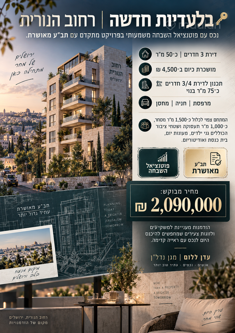 נורית 20, עיר גנים ב', ג' — 4
